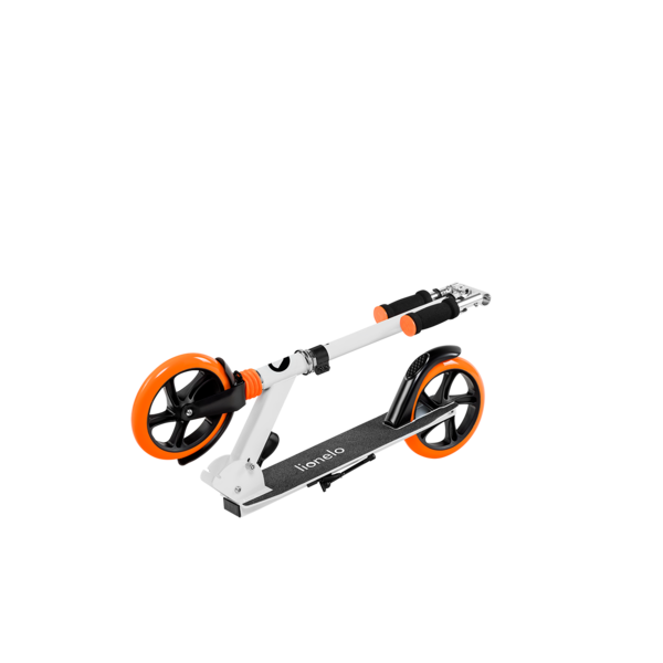 Самокат Lionelo Luca White/Orange, білий з оранжевим - Pampik - 9