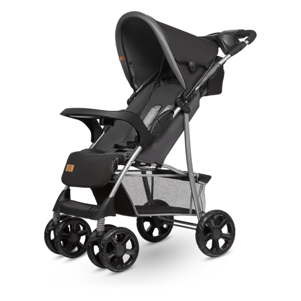 Прогулочная коляска Lionelo Emma Plus Stone, серый - Pampik - 3