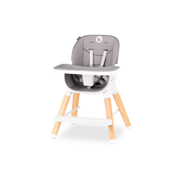 Стульчик для кормления Lionelo Mona Stone, серый - Pampik - 11