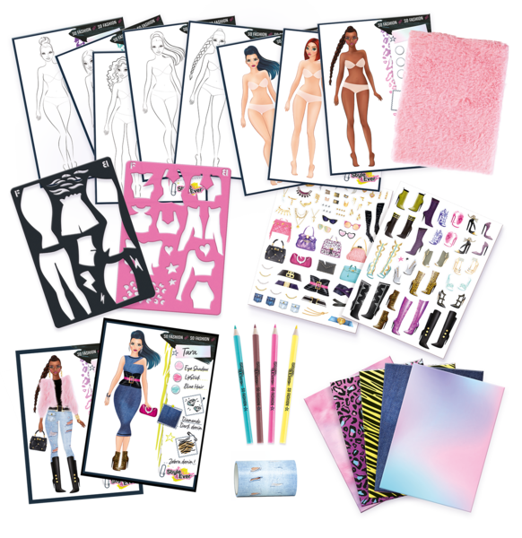 Набір для творчості Canal Toys Style 4 Ever Юний дизайнер - Fashionista - Pampik - 8