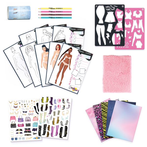 Набір для творчості Canal Toys Style 4 Ever Юний дизайнер - Fashionista - Pampik - 7