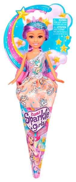Лялька Zuru Sparkle Girls Райдужний єдиноріг Рубі, 25 см (Z10092-2) - Pampik - 2