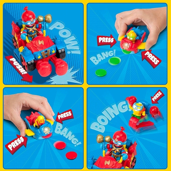 Игровой набор SuperThings серии Kazoom Kids S1 – Балун-боксер - Pampik - 8