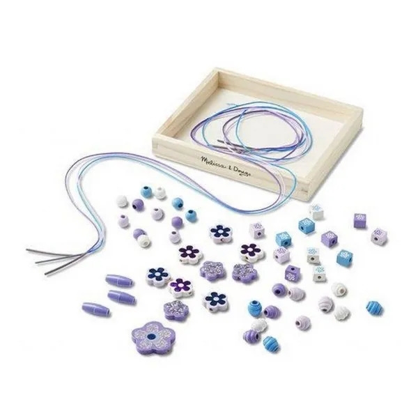 Набор бусинок Melissa&Doug Игристые цветы (MD19494) - Pampik - 2
