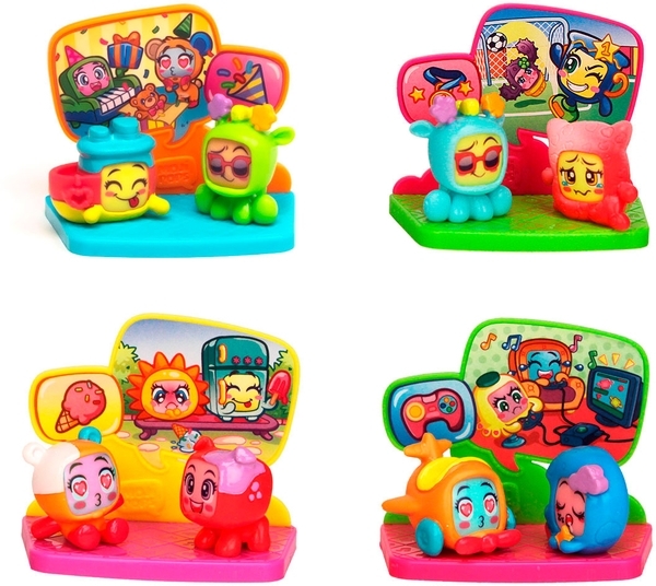 Набор фигурок Moji Pops S1 Коробочка приключений: 2 фигурки и сцена (PMP1D612IN00) - Pampik - 3