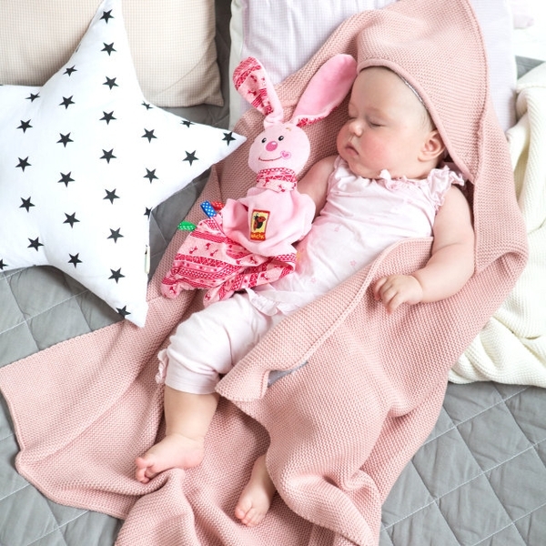 Іграшка-обіймашка Масік Зайчик Сплюша (МС 150401-02) - Pampik - 3