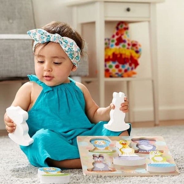 Формовый пазл-качалка Melissa&Doug Сафари (MD1886) - Pampik - 4