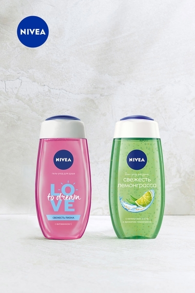 Гель-догляд для душу Nivea Love, Свіжість півонії, 250 мл (81045) - Pampik - 6