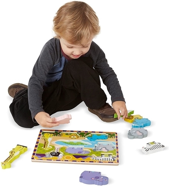Формовий пазл Melissa&Doug Сафарі (MD13722) - Pampik - 5
