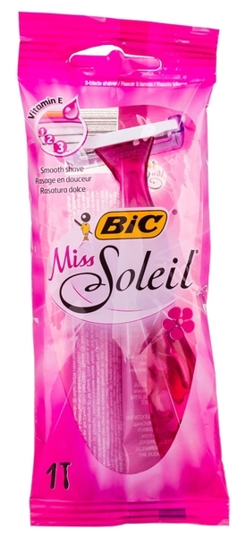 Бритва жіноча BIC Miss Soleil, 1 шт. (3086123298361) - Pampik