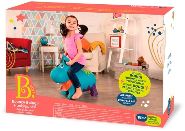 Баттатострибун Battat Гіпопотам-Там-Там S2, з насосом (BX2127Z) - Pampik - 7