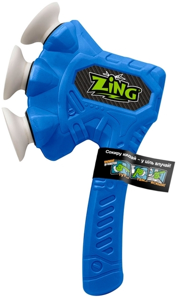 Игрушечный топорик Zing Air Storm Zax, синий - Pampik - 4