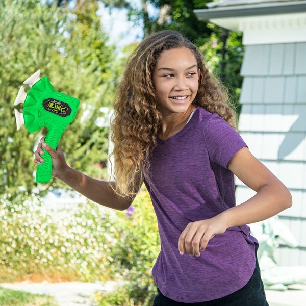 Іграшкова сокира Zing Air Storm Zax, зелена - Pampik - 5