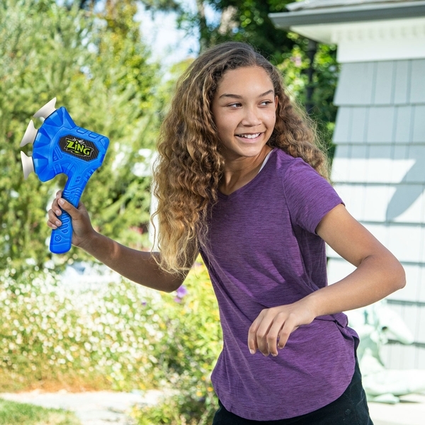 Игрушечный топорик Zing Air Storm Zax, синий - Pampik - 7