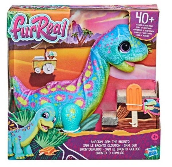 Інтерактивна іграшка FurReal Friends Снекін Сем Бронто (F1739) - Pampik - 2