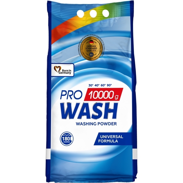 Пральний порошок Pro Wash Universal, 10000 г - Pampik