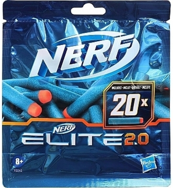 Подарок. Комплект из 20 стрел для бластеров "Nerf Elit" Nerf - Pampik