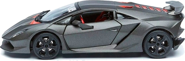Автомодель Bburago Lamborghini Sesto Elemento, 1:24, серый металлик - Pampik - 2