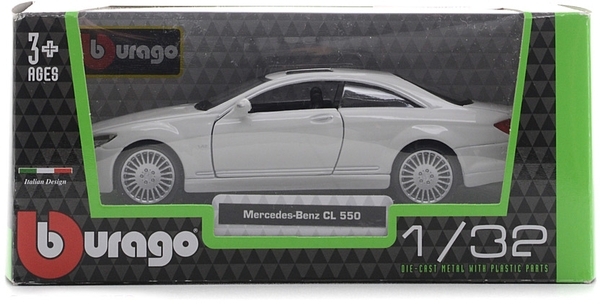 Автомодель Bburago Mercedes-Benz Cl-550, 1:32, в асортименті - Pampik - 8