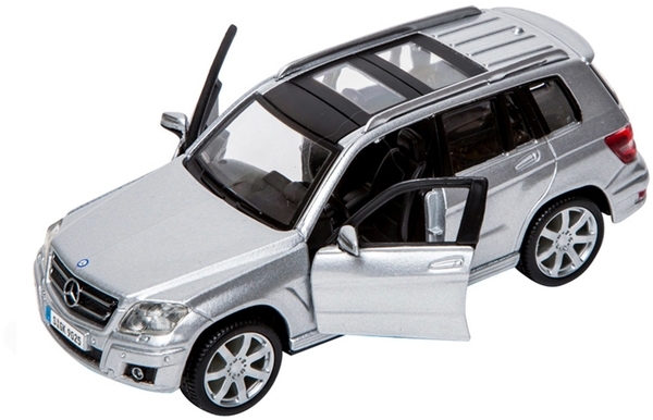 Автомодель Bburago JMercedes Benz Glk-Class, 1:32, срібний - Pampik - 3
