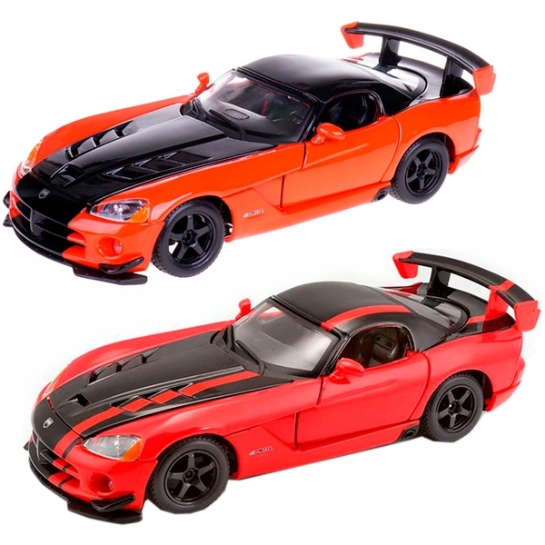 Автомодель Bburago Dodge Viper Srt10 Acr, 1:24, красный (18-22114) - Pampik