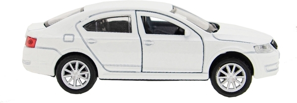 Автомодель Technopark Skoda Octavia, білий - Pampik - 5