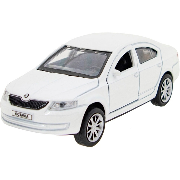 Автомодель Technopark Skoda Octavia, білий - Pampik