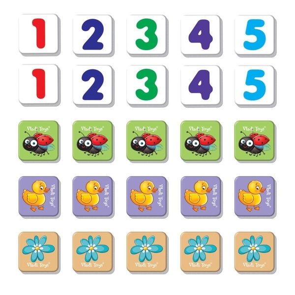 Магнітна гра Vladi Toys Рахуємо до 5 (VT5900-03) - Pampik - 2