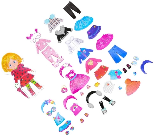 Магнитная одевашка Vladi Toys Trendy girl (VT3702-23) - Pampik - 2