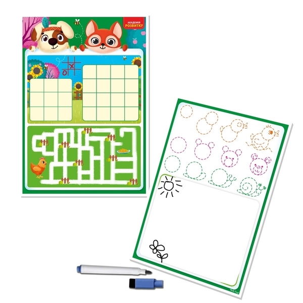 Дошка-тренажер Vladi Toys Розважальна (VT5010-30) - Pampik - 2