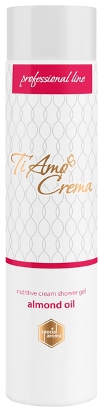 Крем-гель для душу Ti amo Crema Живильний, з мигдальним маслом, 300 мл - Pampik