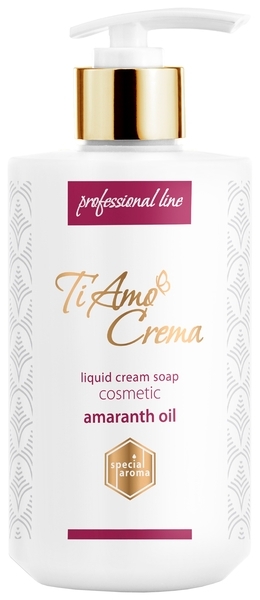 Рідке крем-мило Ti Amo Crema з олією амаранту, 400 мл - Pampik