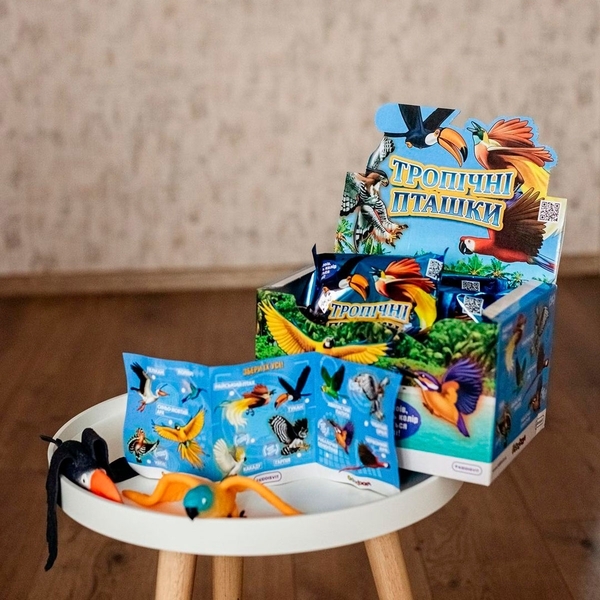 Іграшка-сюрприз #sbabam Стретч Тропічні пташки, в асортименті (14-CN-2020) - Pampik - 6