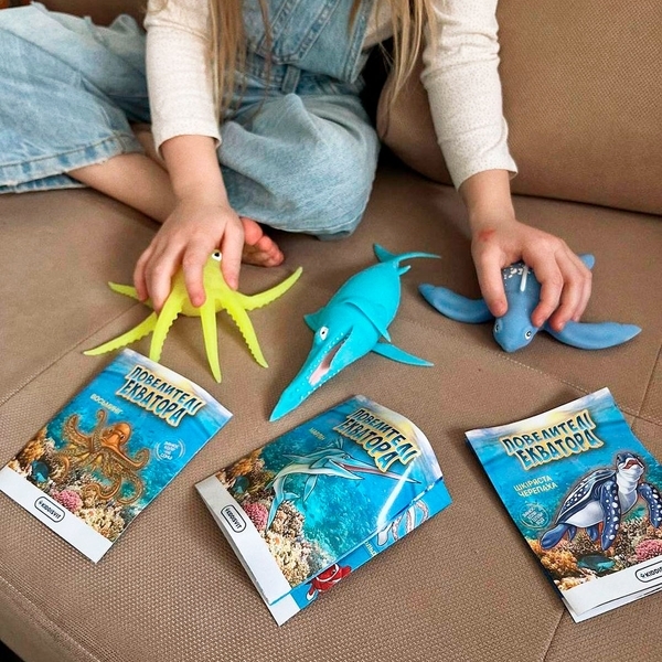 Іграшка-сюрприз #sbabam Стретч Повелители Екватора, в асортименті (93-CN-2020) - Pampik - 8