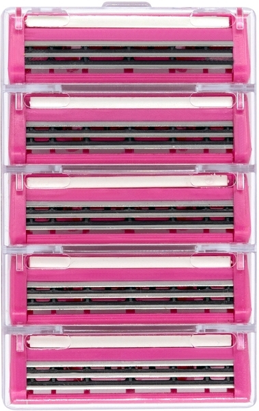 Бритовий верстат жіночий Super-Max Kwik 3 System R+4, 3 леза + 4 картриджа - Pampik - 3