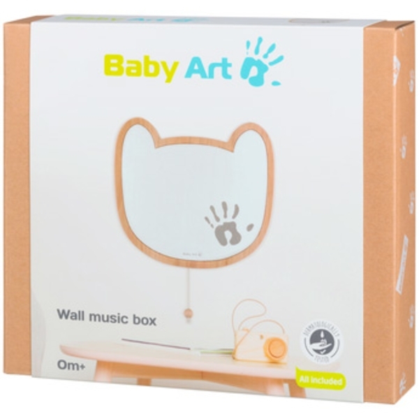 Музична настінна рамка Baby Art З відбитком (3601099900) - Pampik