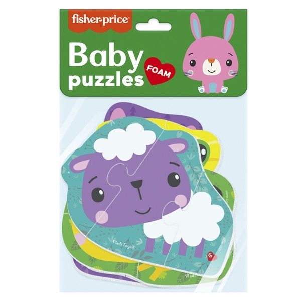 М'які Бебі пазли Vladi Toys Домашні тварини VT1106-70 (англ) - Pampik