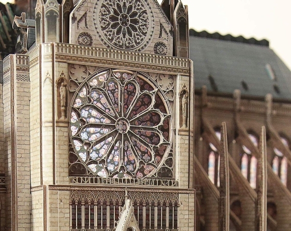 Трехмерная головоломка-конструктор CubicFun Нотр-Дам де Пари (MC260h) - Pampik - 5