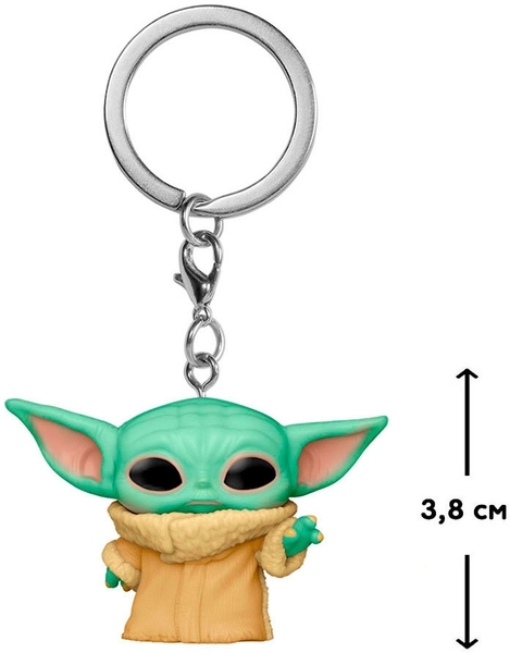Ігрова фігурка на кліпсі Funko Pop Мандалорець Малюк Грогу (53043) - Pampik - 2
