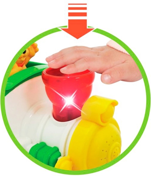 Ігровий набір Kiddieland Паровоз Лімпопо, укр. (56903) - Pampik - 5