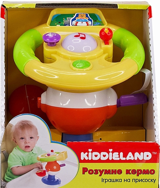 Іграшка на присоску Kiddieland Розумне кермо (58305) - Pampik - 7