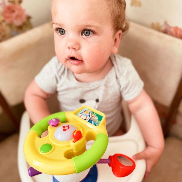 Іграшка на присоску Kiddieland Розумне кермо (58305) - Pampik - 5