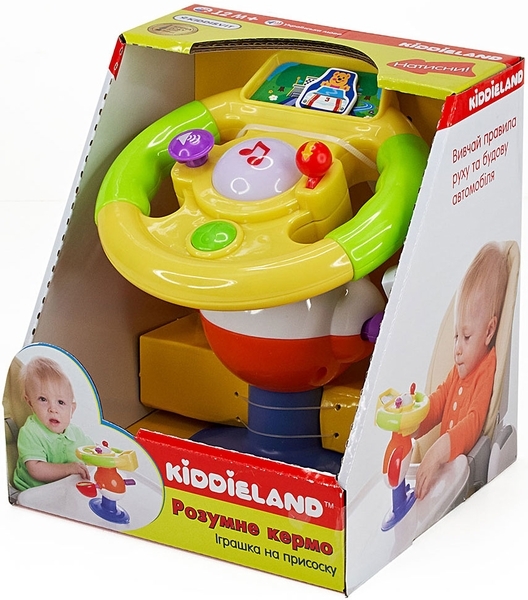 Іграшка на присоску Kiddieland Розумне кермо (58305) - Pampik - 6