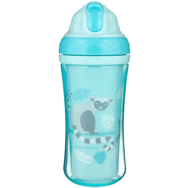 Поильник с силиконовым носиком Canpol Babies Лемур, двойная стенка, 260 мл - Pampik