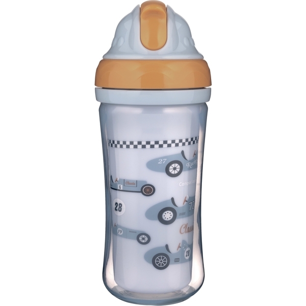 Поильник с силиконовым носиком Canpol Babies Автомобиль, двойная стенка, 260 мл - Pampik