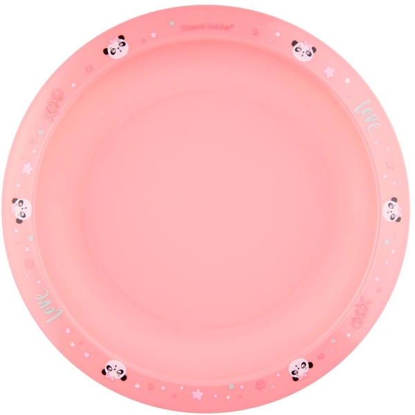 Набір посуду Canpol Babies Exotic Animals, рожевий - Pampik - 5