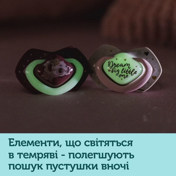 Пустышка Canpol Babies Sleepy Koala силиконовая симметричная, 18+ мес., синий, 2 шт. - Pampik - 13