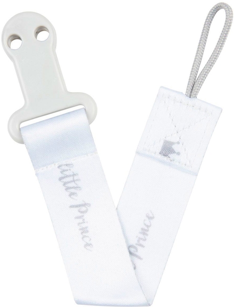 Цепочка к пустышке Canpol Babies Royal Baby, серый - Pampik - 3