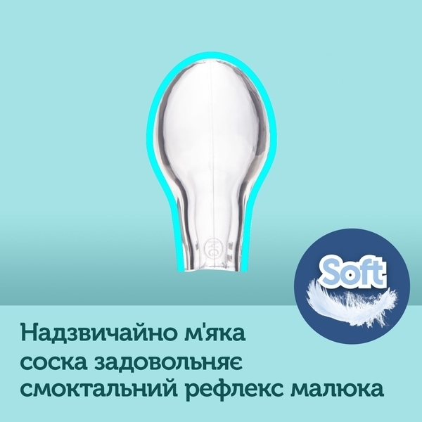Пустушка Canpol Babies Mini силіконова симетрична, 0-2 міс., сірий, 2 шт. - Pampik - 5