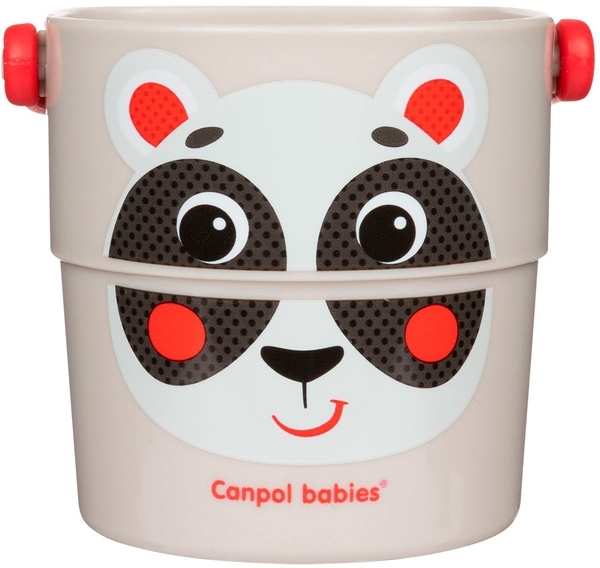 Іграшка-кружечки для купання Canpol Babies Hello Little, 3 шт. - Pampik - 6